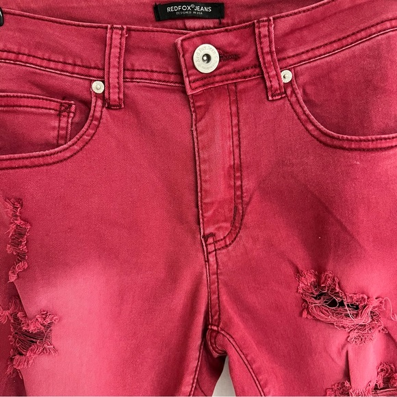 REDFOX JEANS Bermuda Shorts Jeans NWOT - Picture 3 of 8